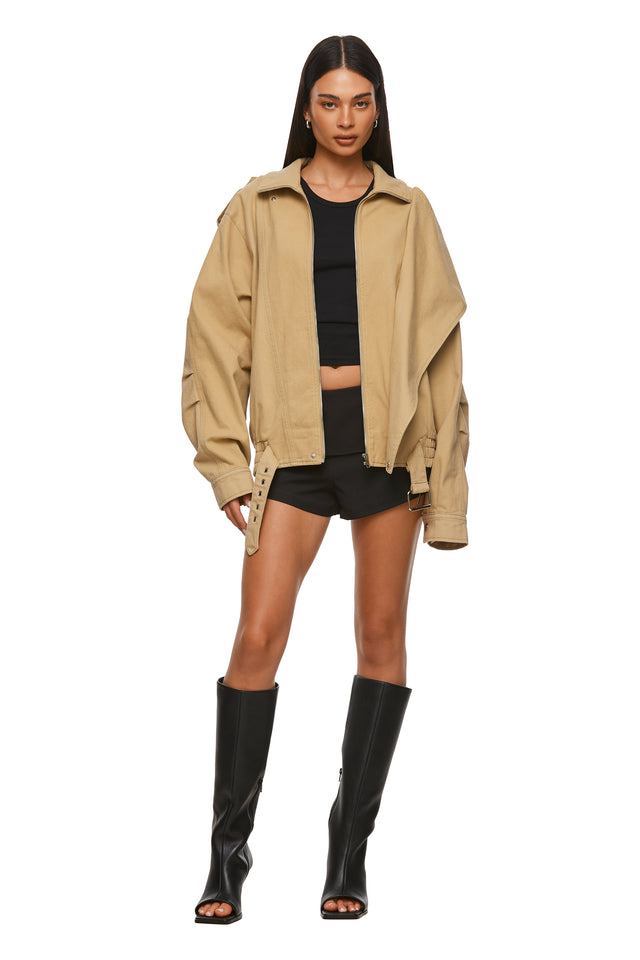 THE NESSA BLACK SHORT 