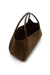 THE NYLA CHOC SUEDE BAG | GHOST
