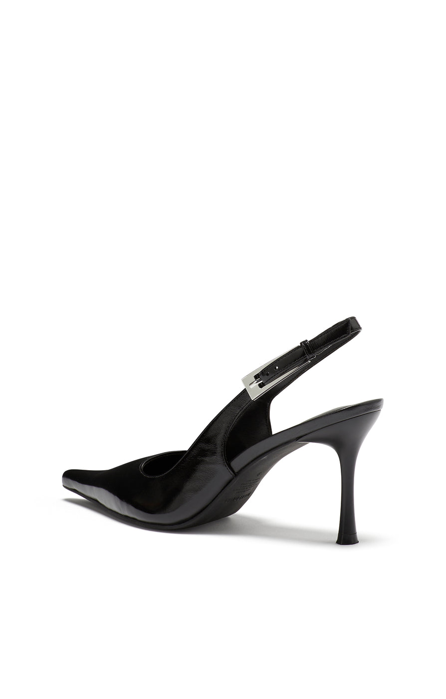 THE PALTROW BLACK HEEL | GHOST