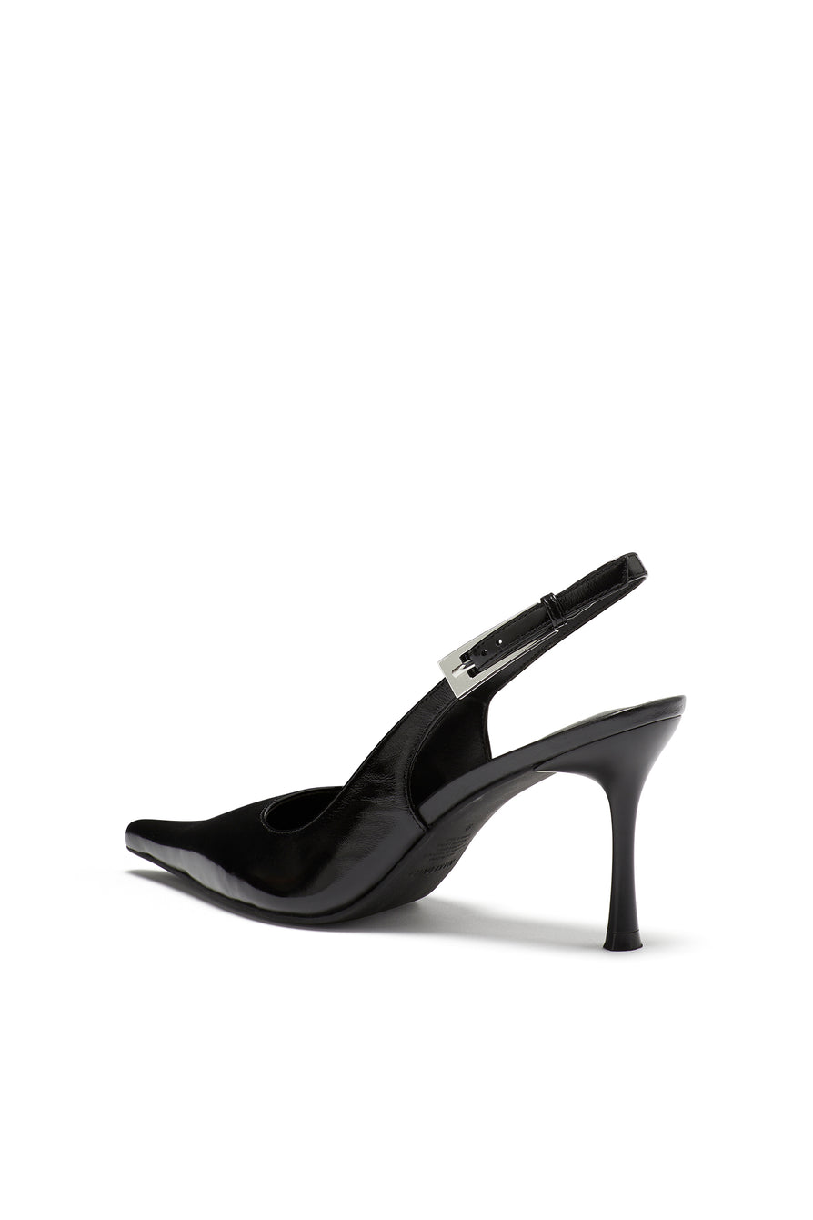 THE PALTROW BLACK HEEL | GHOST
