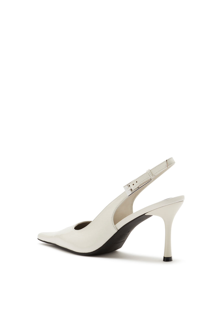 THE PALTROW WHITE HEEL | GHOST