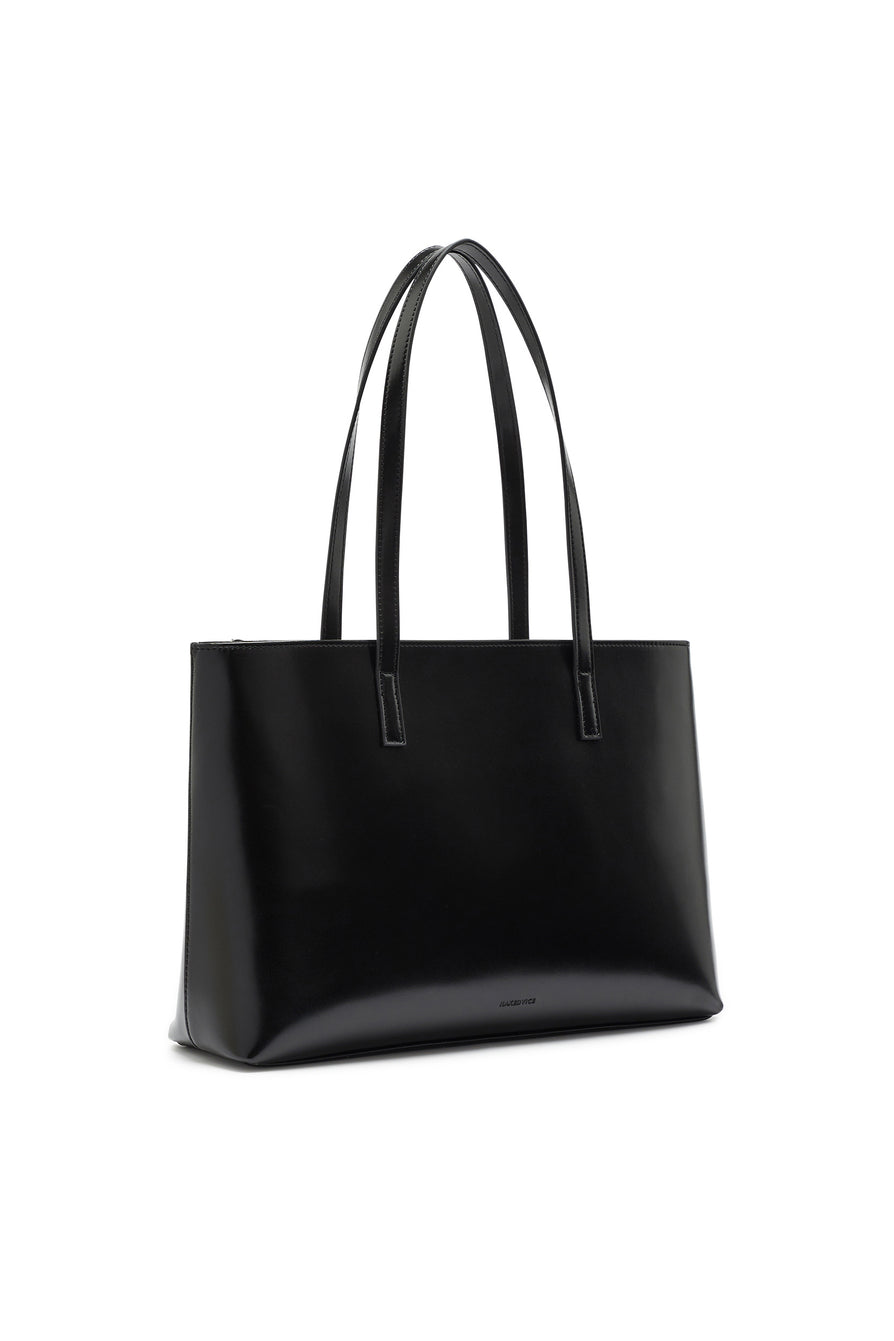 THE PEARCE BLACK TOTE | ghost