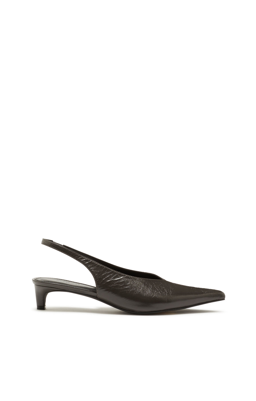 THE PERRY GREY SLINGBACK HEEL | GHOST