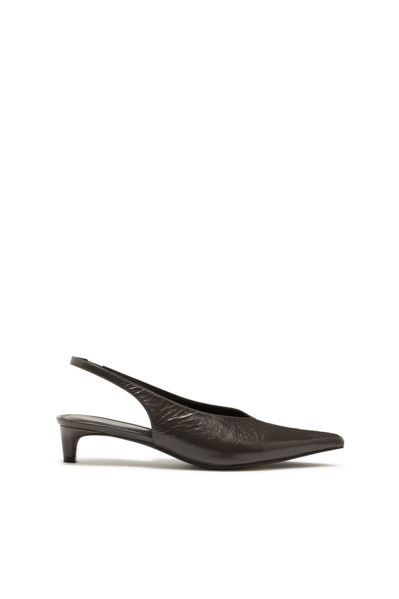 THE PERRY GREY SLINGBACK HEEL