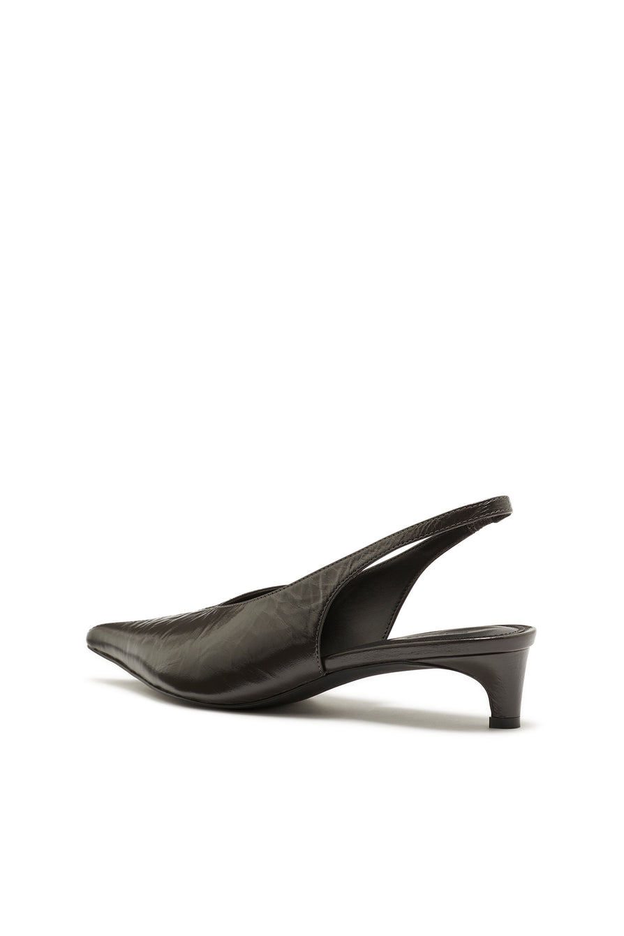 THE PERRY GREY SLINGBACK HEEL | GHOST