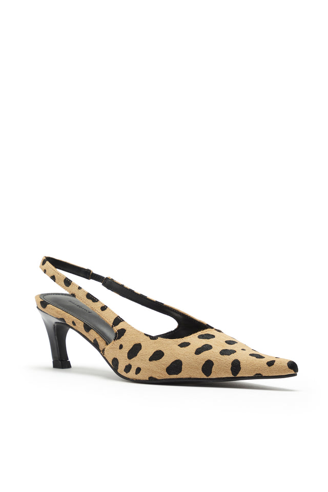 THE PIERRE CHEETAH PRINT HEEL 