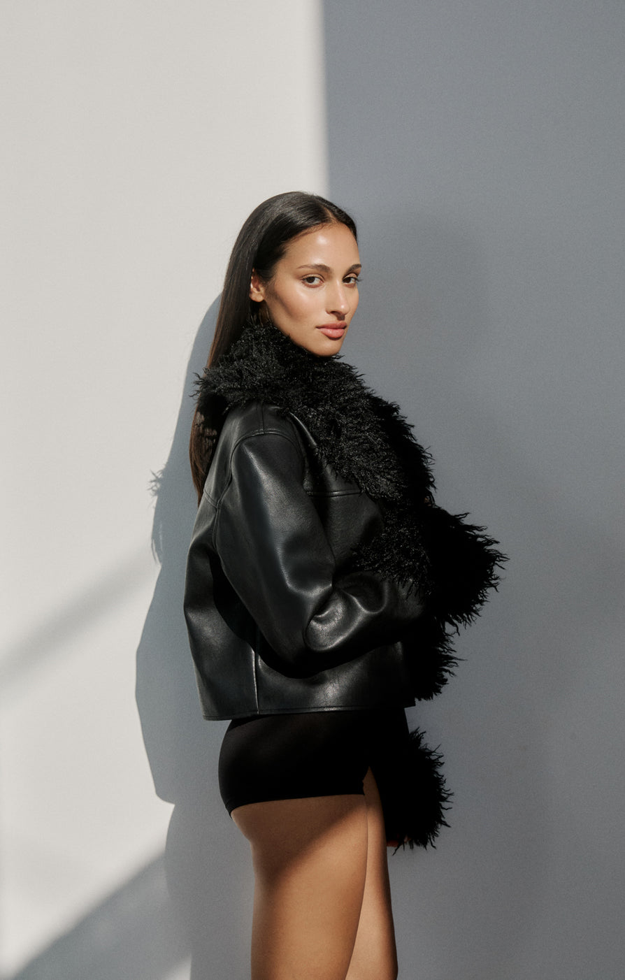 THE PIPPA BLACK JACKET | CAMPAIGN