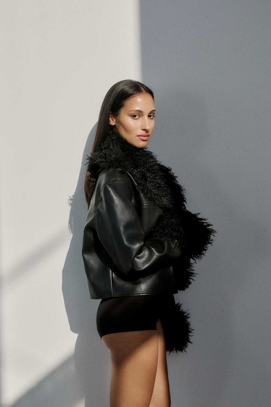 THE PIPPA BLACK JACKET | CAMPAIGN