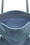 THE POPPY BLUE SUEDE BAG | ghost