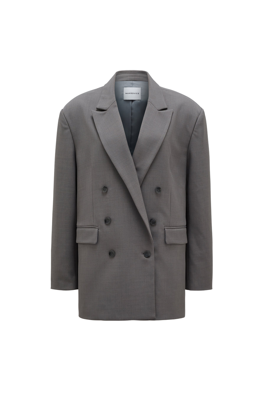 THE ROMAN SLATE BLAZER | ghost