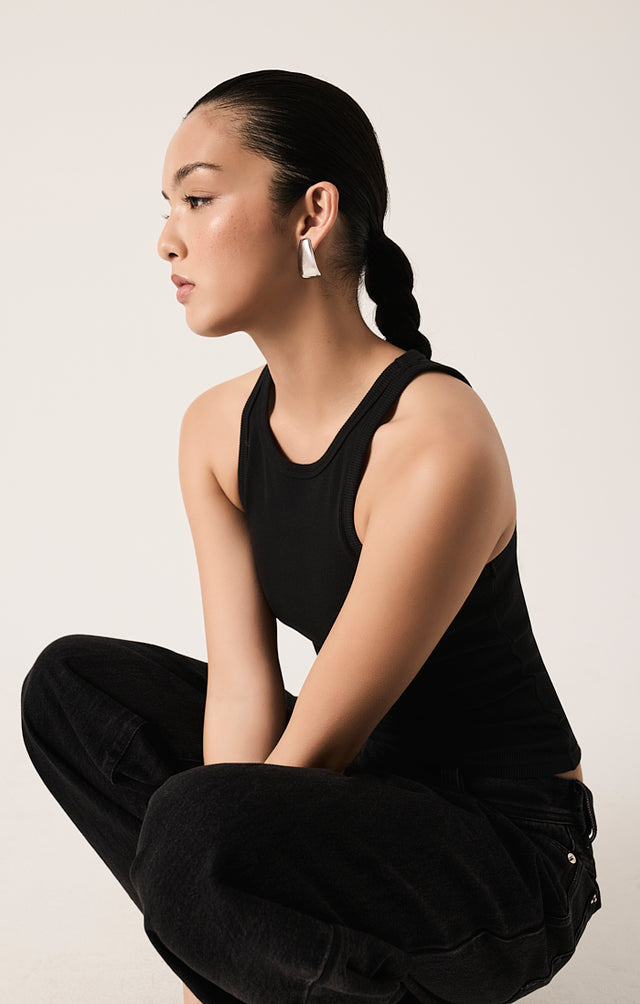 THE SABRINA BLACK TANK 