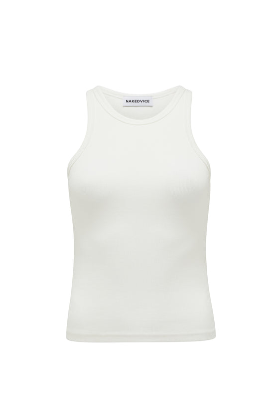 THE SABRINA WHITE TANK