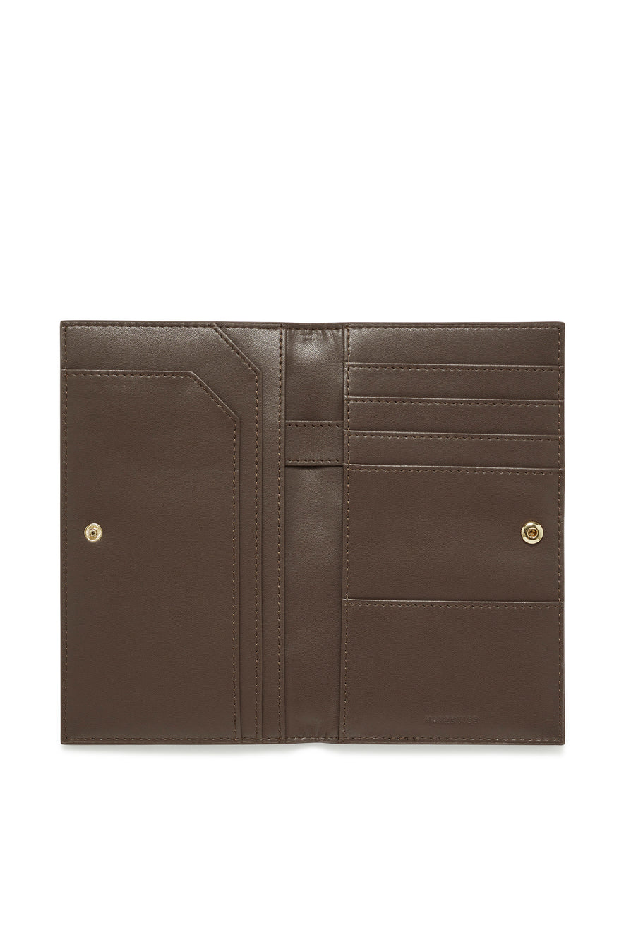 THE SALERNO CHOC CROC WALLET | GHOST