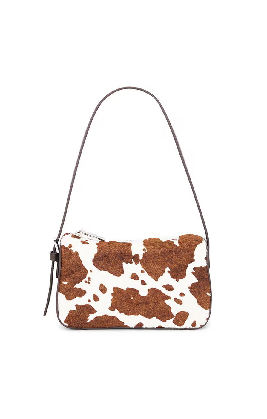 THE SOLI COW PRINT BAG | ghost