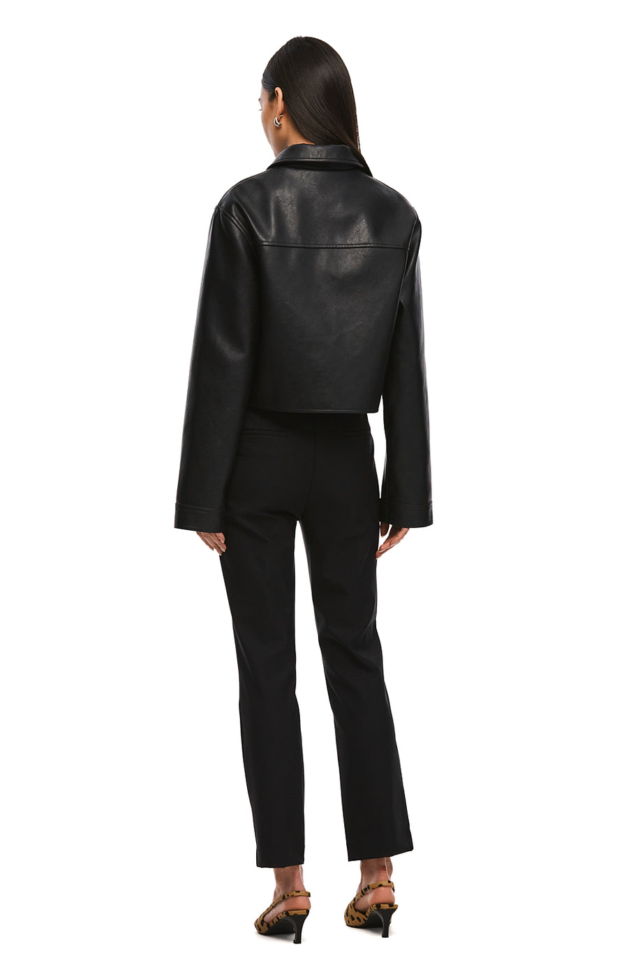 THE CELINE BLACK PANT | model