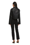 THE CELINE BLACK PANT | model