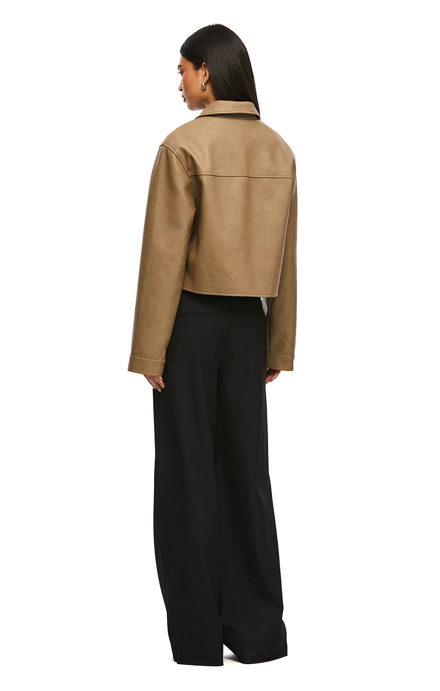 THE TANNER BLONDE JACKET | model