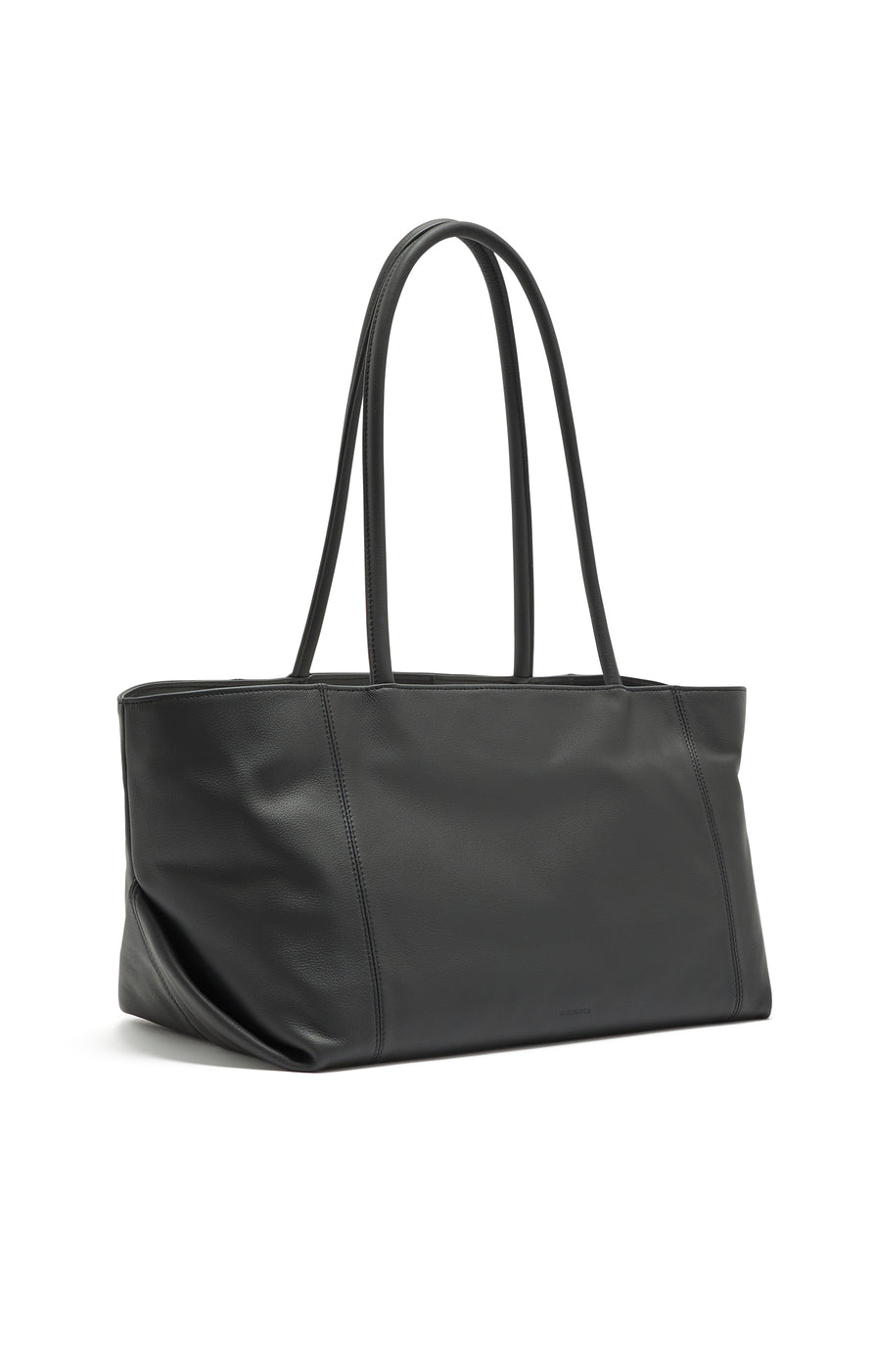 THE TATUM BLACK TOTE | GHOST