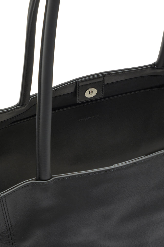 THE TATUM BLACK TOTE 