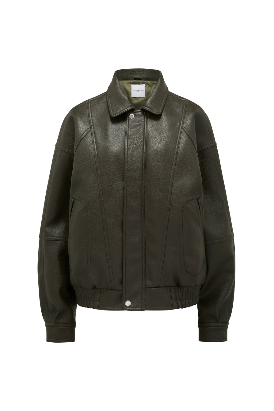 THE TOREY DEEP OLIVE JACKET | GHOST