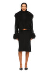 THE PIPPA BLACK JACKET | MODEL