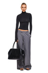THE TULSA BLACK TURTLENECK | MODEL