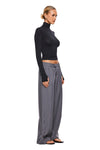 THE TULSA BLACK TURTLENECK | MODEL