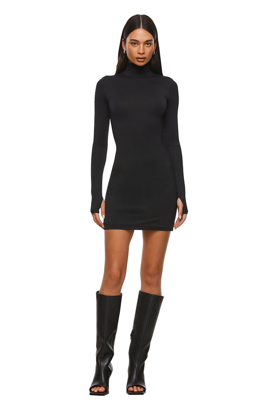 THE TULSA BLACK MINI DRESS