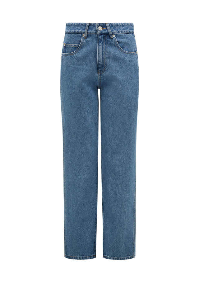 THE XAVIER MID BLUE JEAN 