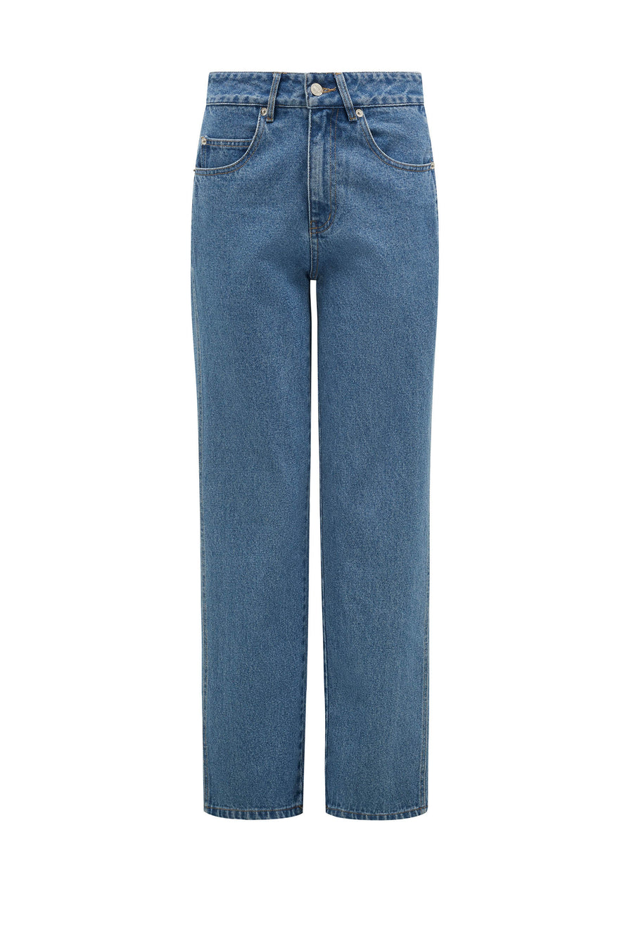 THE XAVIER MID BLUE JEAN | ghost
