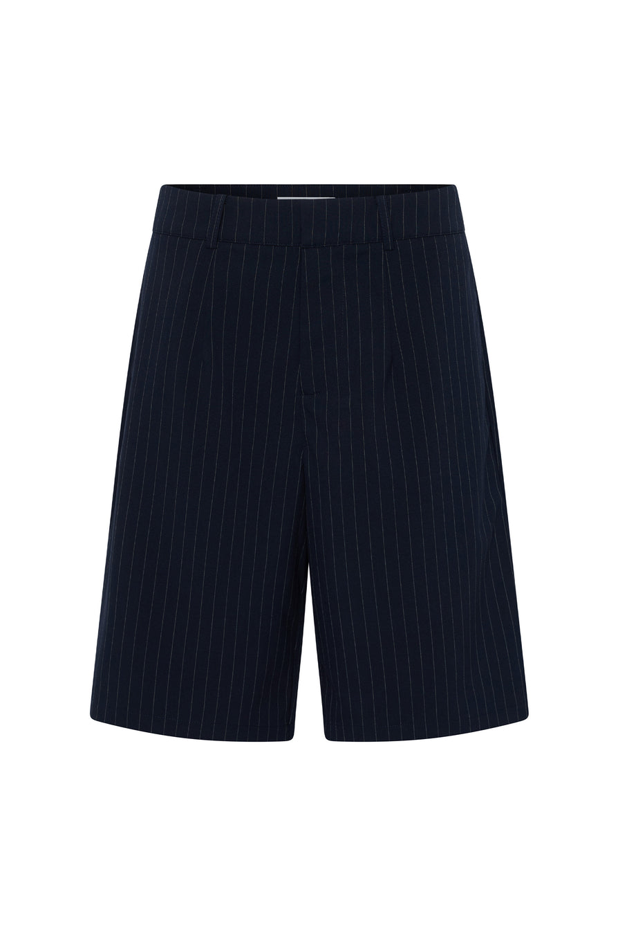THE XANDER NAVY PINSTRIPE SHORT | Ghost