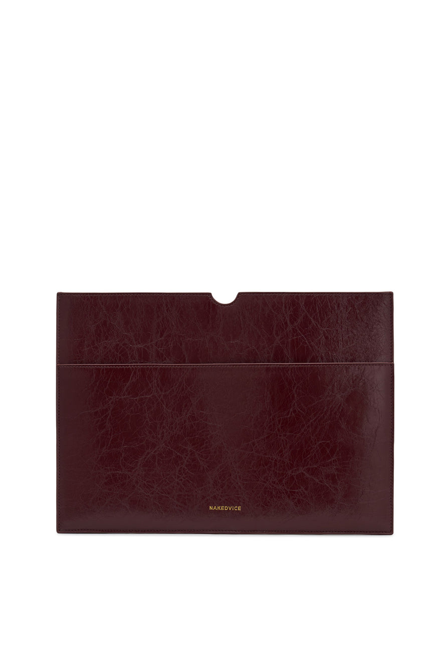 THE BASS BURGUNDY LAPTOP SLEEVE | ghost