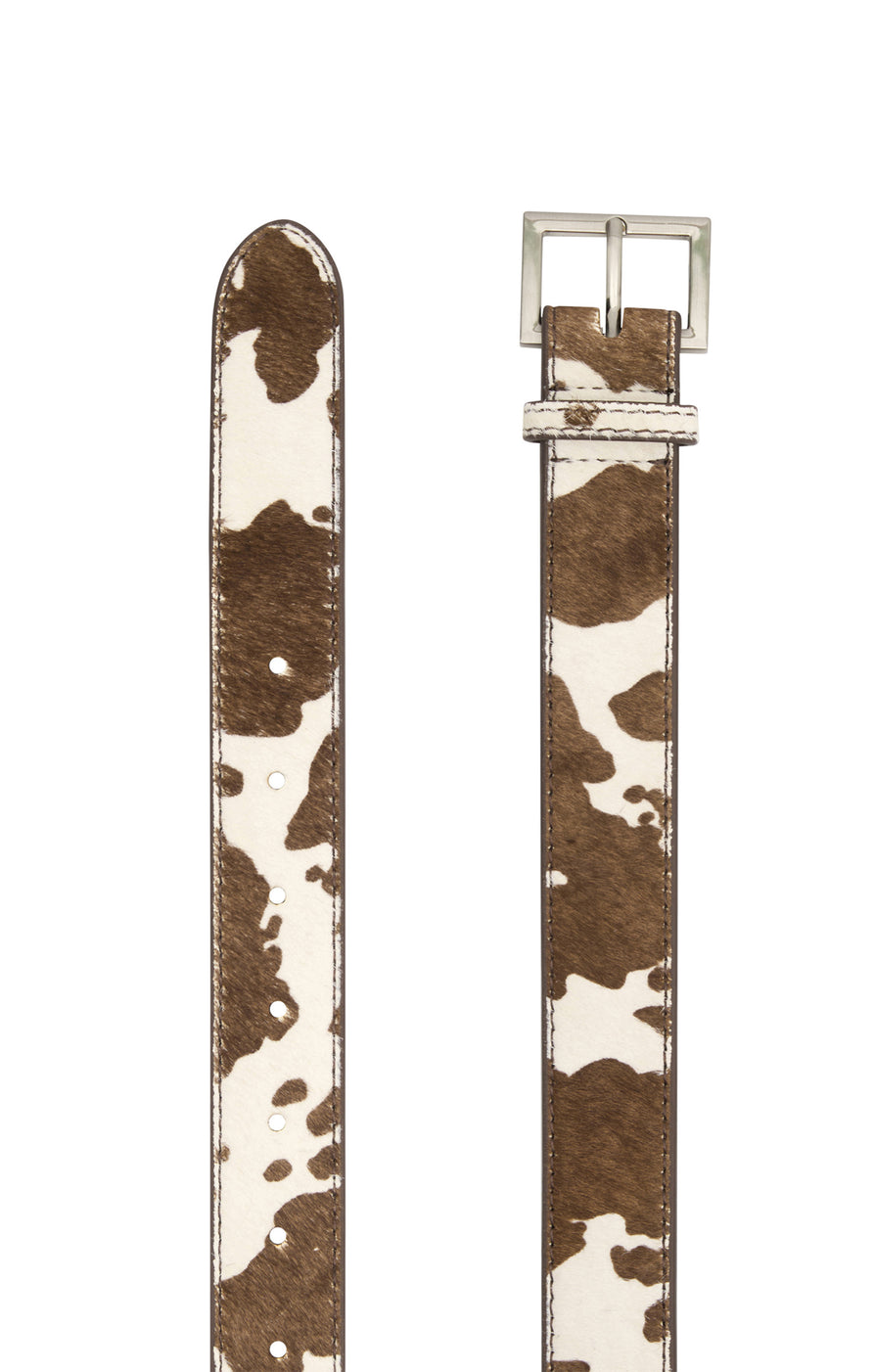 THE DUKE COW PRINT BELT 