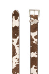 THE DUKE COW PRINT BELT |