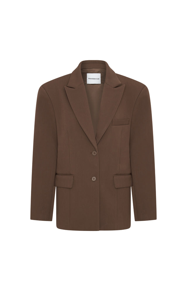 THE ISLA BROWN BLAZER 