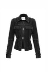 THE KINSEY JACKET BLACK DENIM | ghost