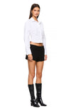 THE MARDI BLACK SHORT | model
