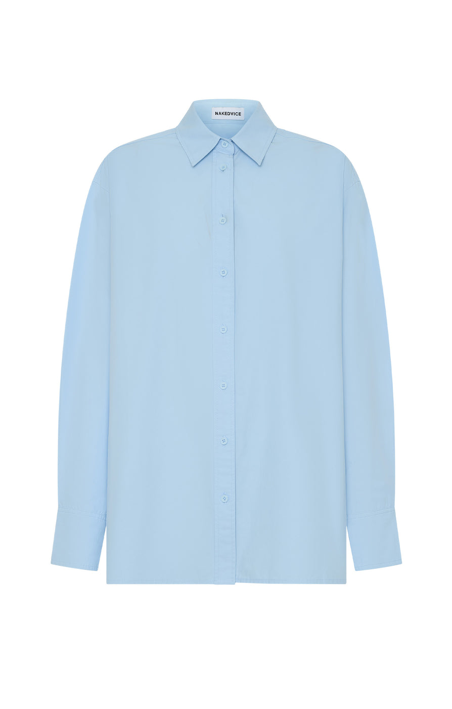 THE TESSA LIGHT BLUE SHIRT | ghost