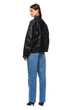THE TOREY BLACK JACKET | model